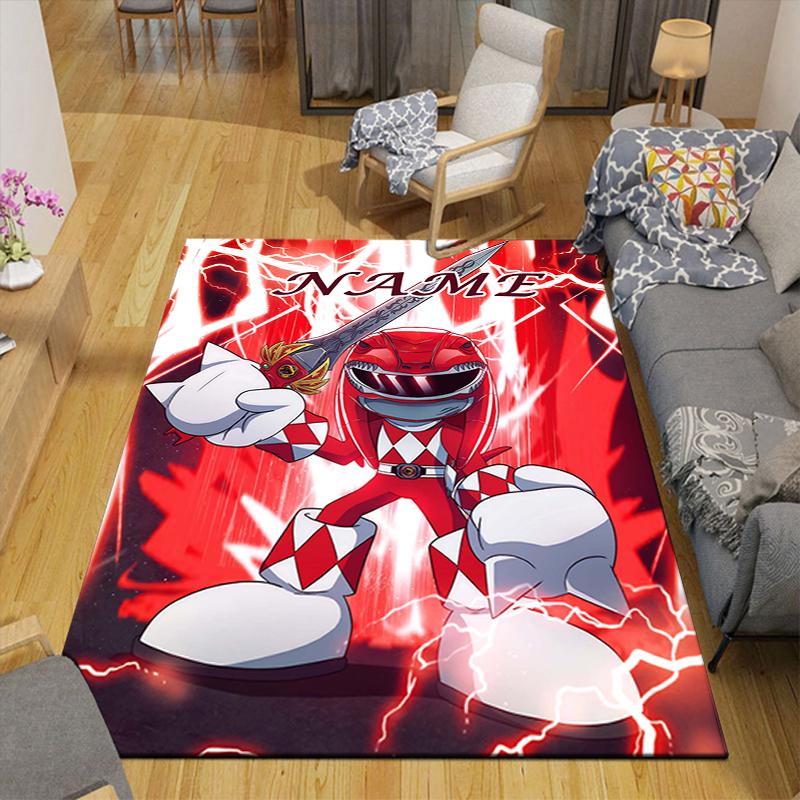 Custom 1Pc Power Rangers Storm Rug Office Carpet Indoor Outdoor Entrance Doormat Nonslip Soft And Comfortable Living Room D2915217