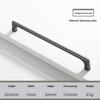 Vintage And Minimalist Antique Nickel Color Copper Brown Furniture Handles Cabinets Drawers Wardrobes Door Handles