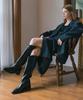 Eiffelclassic 101 Vegan Western Long Boots_ Black 5.5Cm