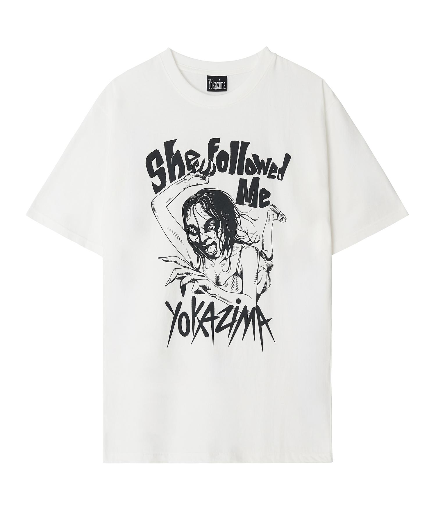 Yokajima She Follow Me T-Shirt_White Size3