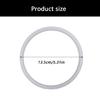 Long Lasting Silicone Seal for Sausage Stuffer Machines Replacement Part Suitable for 606 and 1606 Series 3L 5L 7L
