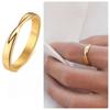 Thin 3mm Womem's Mobius Ring Charm Stainless Steel Twist Mobius Wedding Ring Infinite Love Gitfs