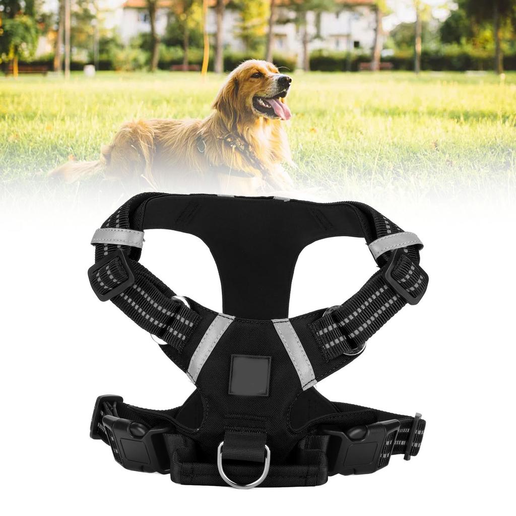 Pet Chest Strap   Reflective Waterproof Dog Leash Vest with Handle for Pets Dogs