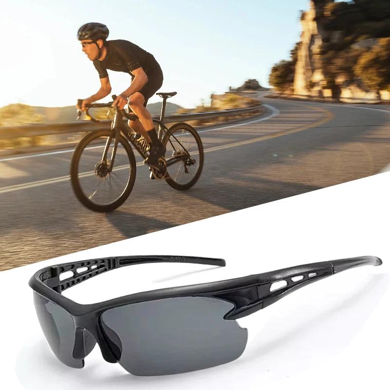 Night Vision Glasses for Cycling Driving Yellow Lens Outdoor Sport Sunglasses Bicycle Windshield Eyewear Mountain Biking Goggles