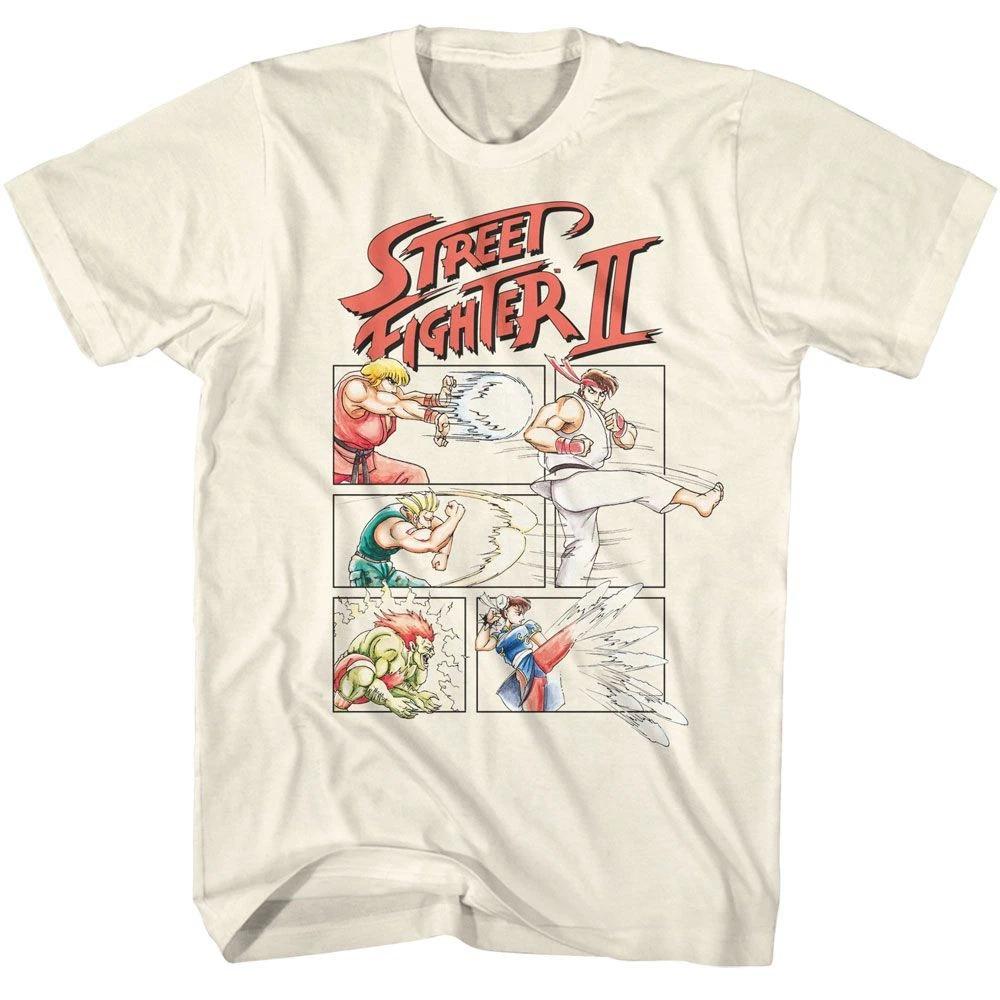 Street Fighter 2 Comic Gaming Shirt 130