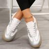 New Spring and Autumn Casual Cross-strap Sports Shoes Fashion Round Head Increase Breathable Comfortable Women's Shoes