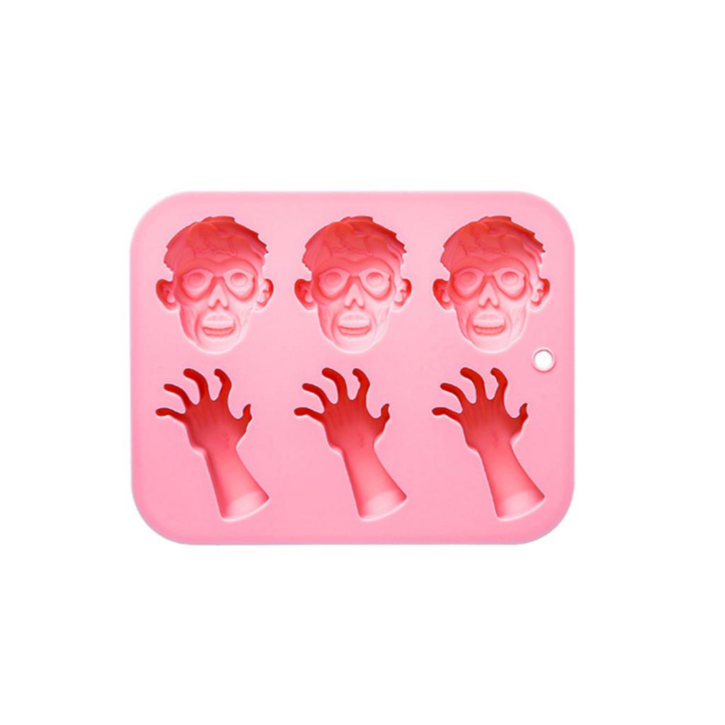 Halloween Candy Mold Temperature-Resistant Halloween Silicone Mold Halloween Baking Mold Multi-Purpose For Candy Crafting