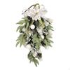 Christmas Tree Wreath Door with Ball Garland for Ornament