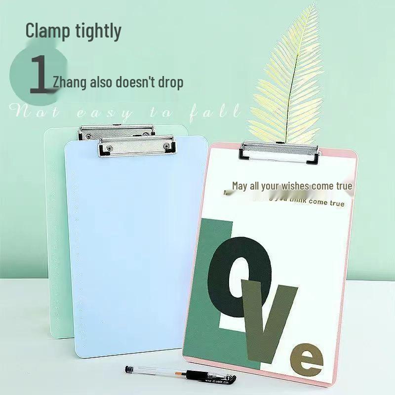 A4 Clipboard with Folder: Vertical Writing Pad for Students & Office Meetings