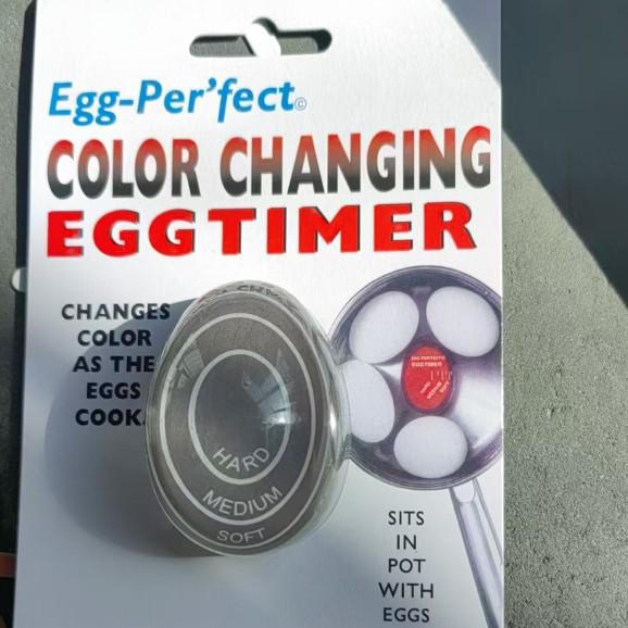 Mini Kitchen Egg Timer, Color-Changing for Egg Doneness, Multi-Color Available