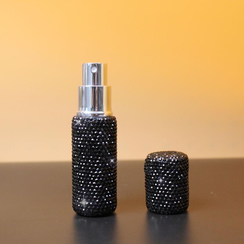 10ml Exquisite Creative Diamond-Studded Perfume Bottle Refillable Empty Bottle Toner Bottle Travel Size