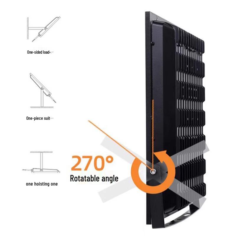 Waterproof LED Outdoor Floodlight for Construction Sites and Workshops