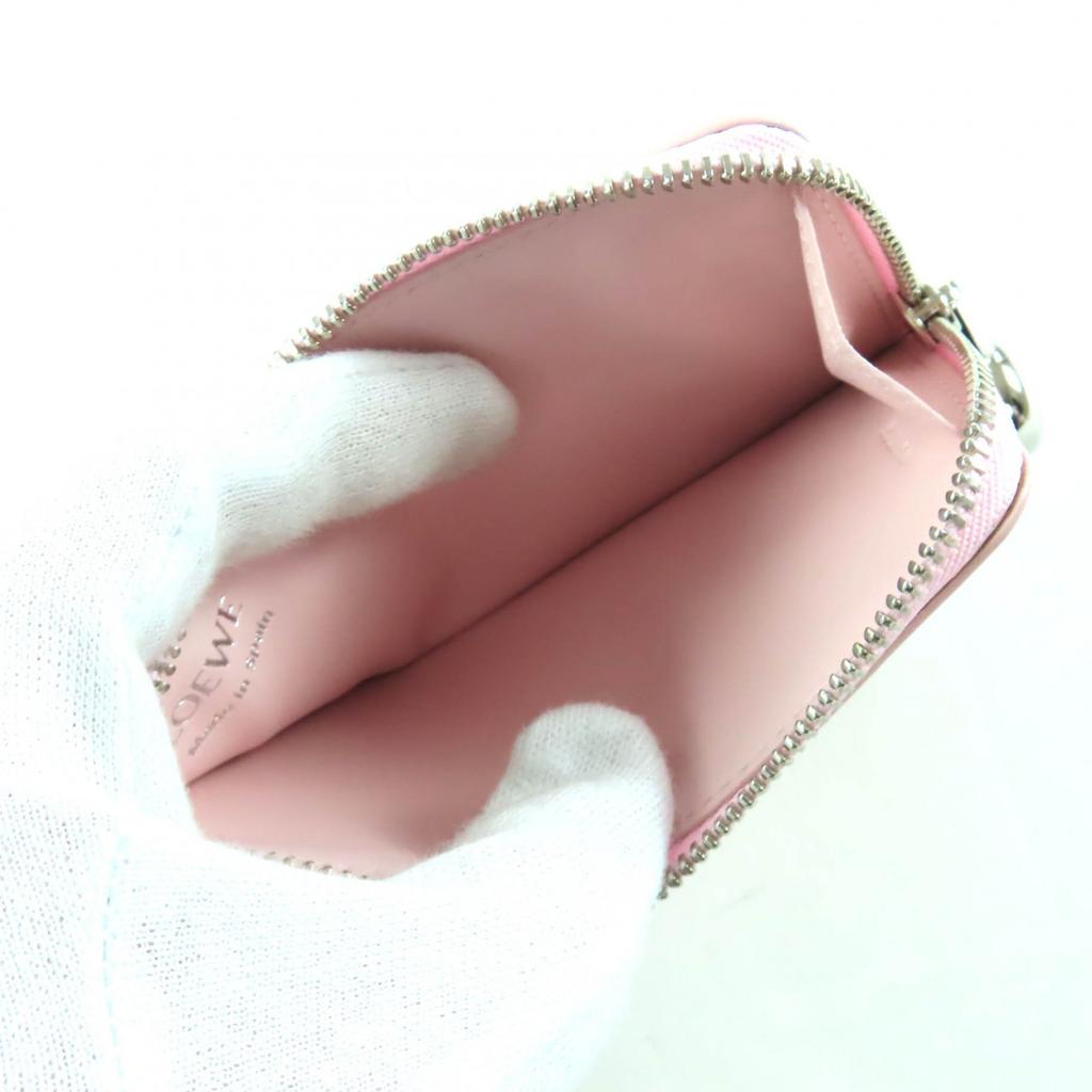 Kusursuz LOEWE Bozuk Para Cüzdanı Çakıl Taşlı Bozuk Para Kartlık Parlak Napa Dana Derisi CANBZ40X01 Kullanılmış