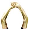 Sexy Lacklederhandschuhe Lang Cosplay Kleidung Accessoires Schwarz Enge Handschuhe DS Pole Dance Performance Handschuhe