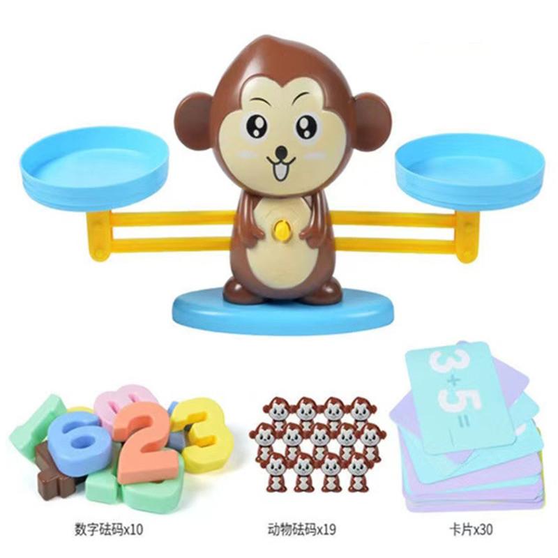 Learning Toys for 0-3 Years Old Animal Puzzle Early Education Math Balance Math Toys for Game Kids