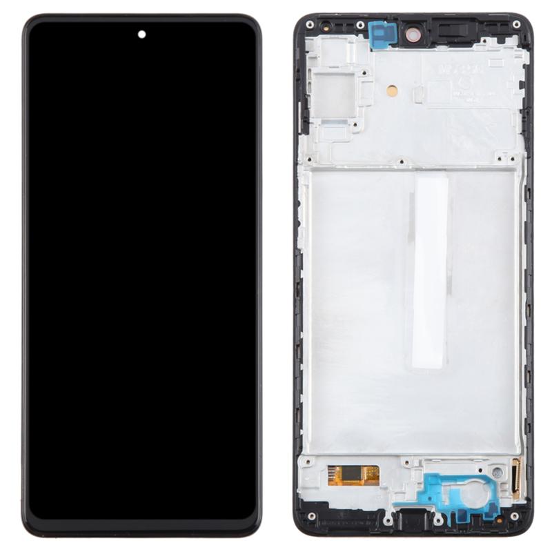 

For Samsung Galaxy M53 5G M536B 6.7-inch OEM Grade S AMOLED Screen and Digitizer Assembly+Frame (Without Logo) A