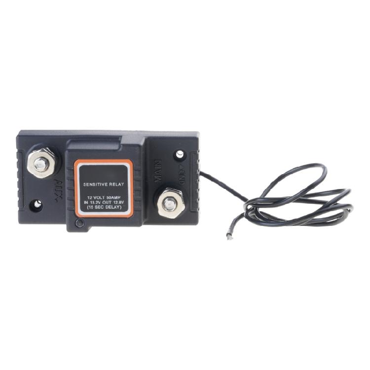 Voltage Sensitive Relay 12V 50A Dual Battery Isolator UTV ATV Power Supply