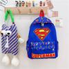 Mario Stitch Batman Backpack Oxford School Bag Handbag Student Kids Gift