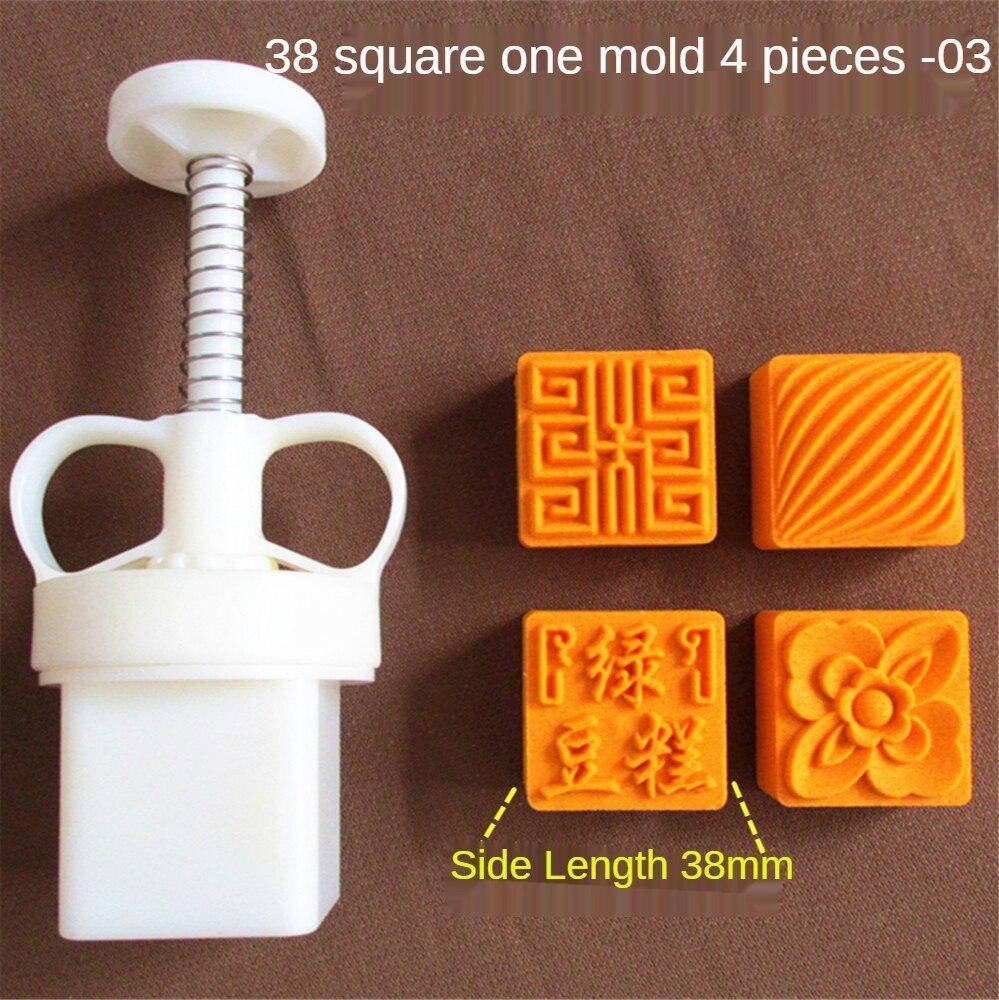 150g Cookie Moon Cake Mold Thickness Adjustable Christmas Cookie Press DIY Hand Press Cutter Moon