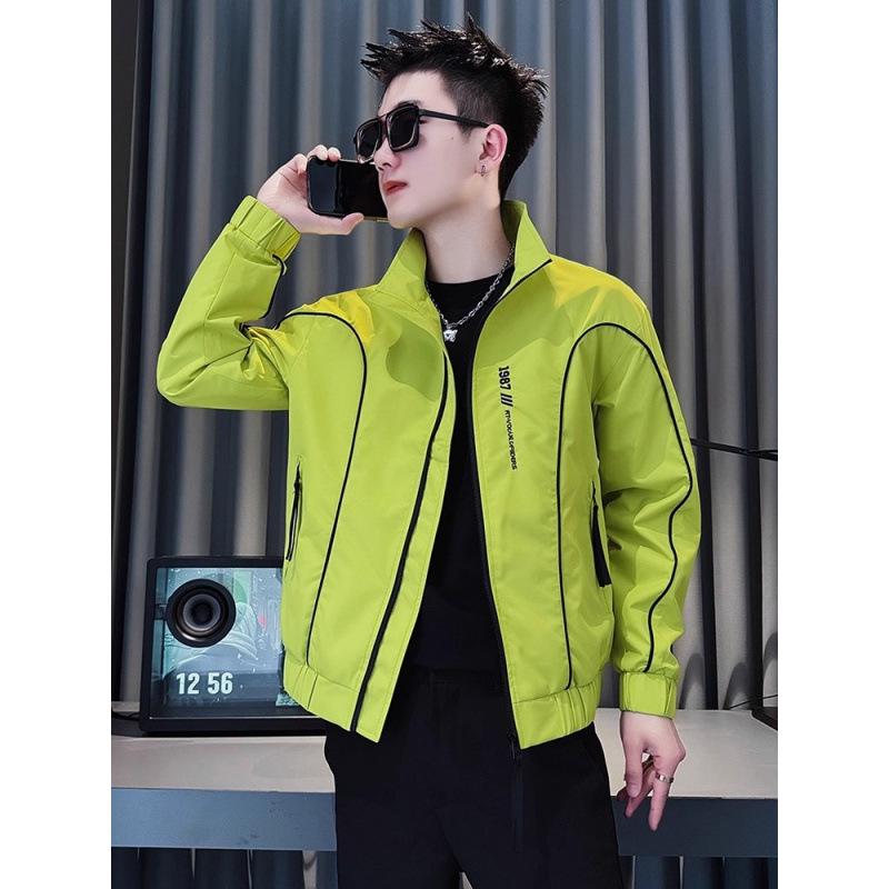 Herren Trendige Bestickte Jacke, Frühjahr/Herbst 2025 Kollektion