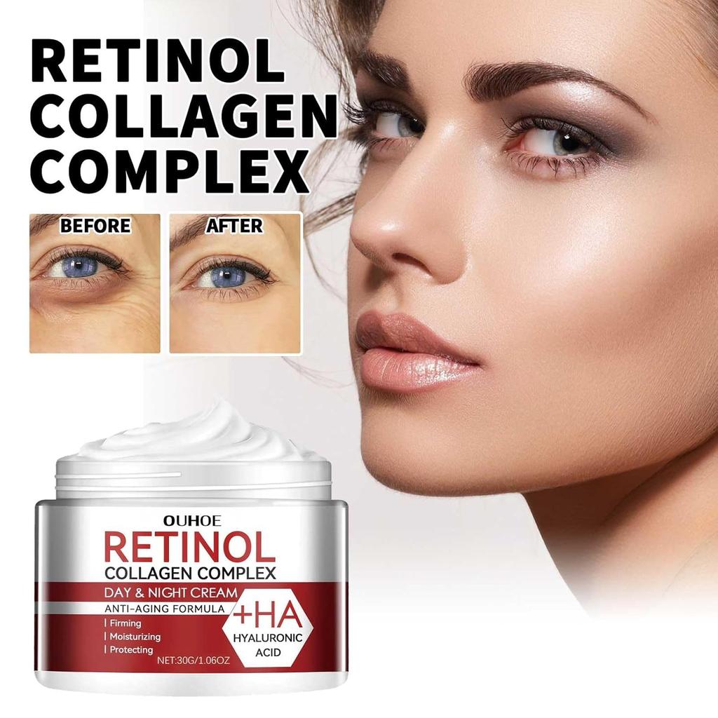 OUHOE Retinol Complex Cream: Unlock Your Skin’s Youthful Glow.