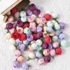 20/30Pcs Wedding Decoration Rose Artificial Flowers Silk Fake Flower for Home Room Decor DIY Craft Garland Gift Table Accessorie