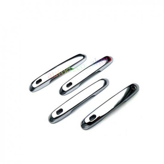 4PCS Chrome ABS Car Outside Door Handle Cover Trim For Lexus GX GX550 2024 2025