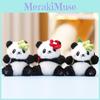 Plush Fruit Panda Toy Soft Cotton Keychain For Kids Girls Gift Bag Decoration