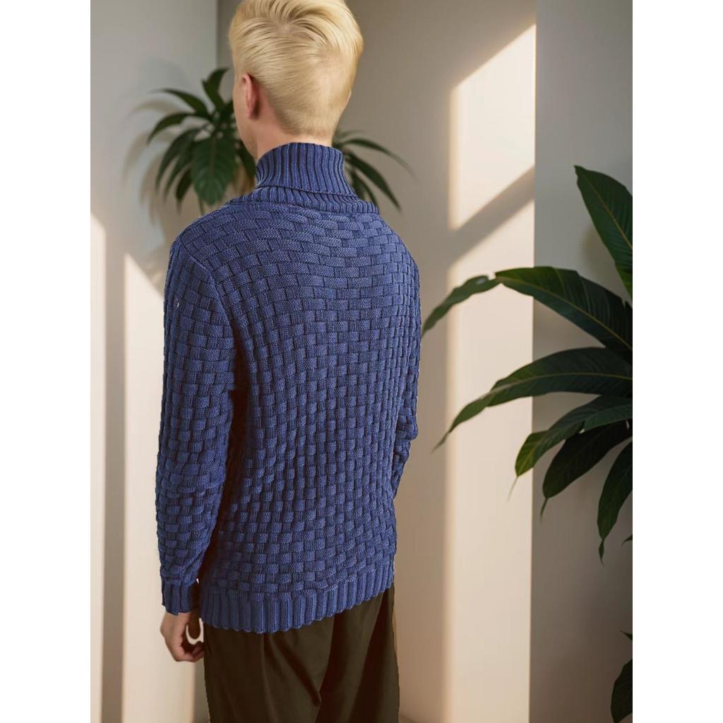 Pull-overs Tricotés pour Homme, Pulls à la Mode à Col Rond et Coupe Slim, Vêtements pour Homme