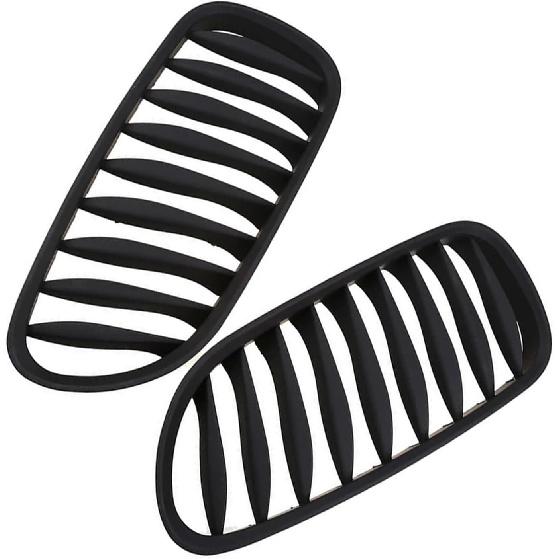 

Front Bumper Kidney Grille Hood Racing Grills 2Pcs. Compatible for BMW. Z4 E85 E86 Compatible for Coupe 2003 2004 2005 2006 2007 2008 ZHANGXIANGPING матовый черный