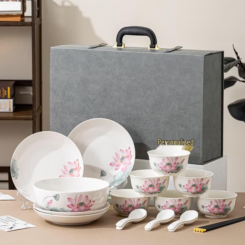 NORTON 23-Piece Ceramic Dinnerware Set
