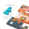 Toddler Wooden Puzzle Block With Traffic And Animal Shapes For Early Education Play