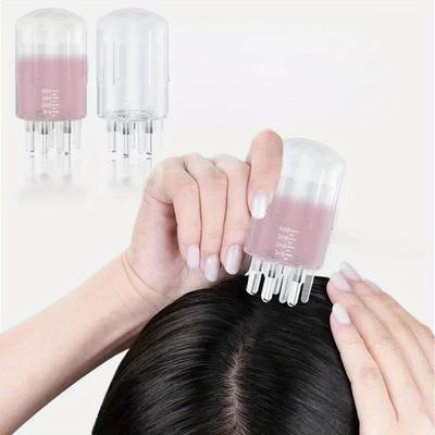 1 Stück Kopfhautapplikator Massagekamm für Haar Kopfhaut Ätherisches Öl Applikator Multifunktionales Haarverteilungswerkzeug