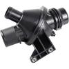 Engine Coolant Thermostat Housing Assembly with Sensors for BMW 228i 320i 328i 428i 528i X1 X3 X4 X5 Z4 N20 2.0L Replace 11538635689 11538648791