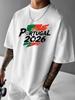 Unisexs 100 Cotton Tshirt With Portugal 2026 Football Print And Flag Pattern Casual Short Sleeve Crew Neck Plus Size S3xl