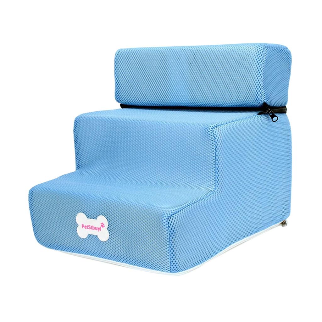 Portable Dog Stairs Steps Ladder Detachable Top Washable Non Slip Climbing Platform Cat Ramp for Car