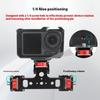 Aluminium Multifunctional Live Video Stand Support for Mobile Phone for DSLR Cameras with 1/4inch Mount Selfie Stick