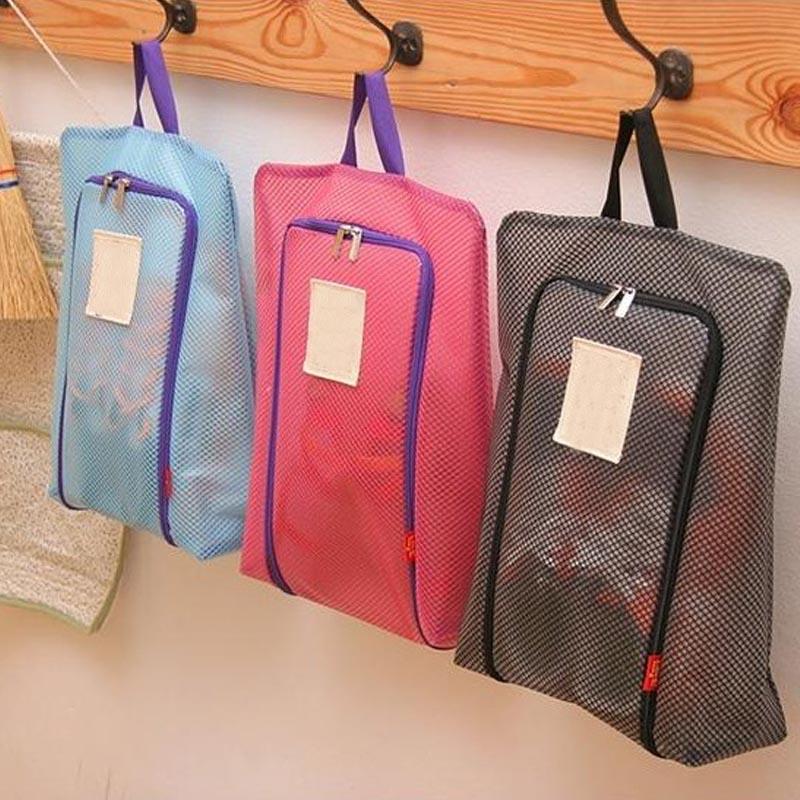 

Сумка для обуви, дышащая сетчатая сумка, 1 шт., водонепроницаемая сумка для обуви, многофункциональные чехлы для одежды, дорожный органайзер, дизайн на молнии, портативный