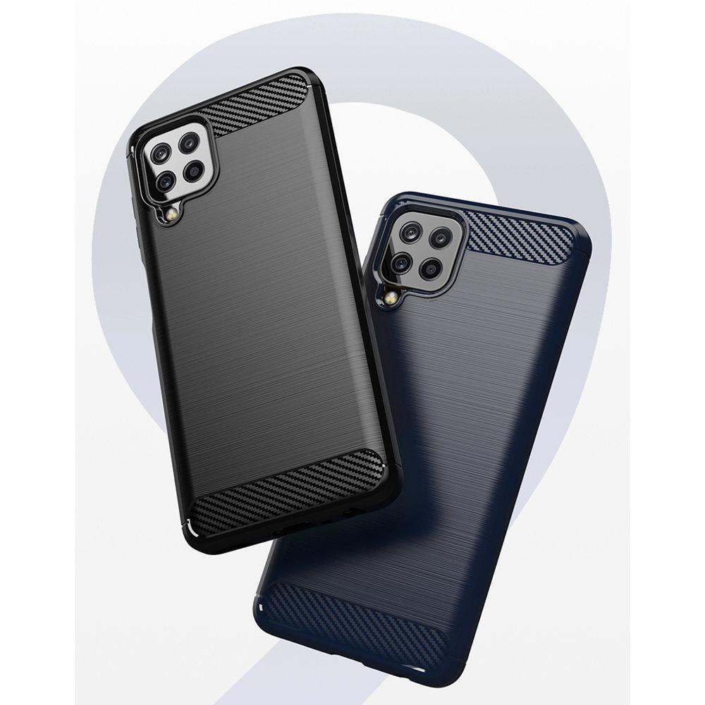 Flexible Carbon Cover for Samsung Galaxy A22 4G - Black