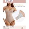 Postpartum Buttock-Lifting Seamless Shaper Women's Bodysuit with Straps for Tummy Control and Figure Sculpting