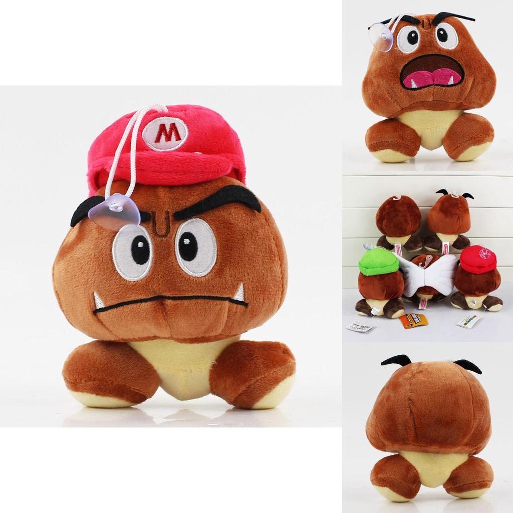 Entzückendes Super Mario Gumba Pilz Plüschtier für Kindergeschenke und Heimdekoration