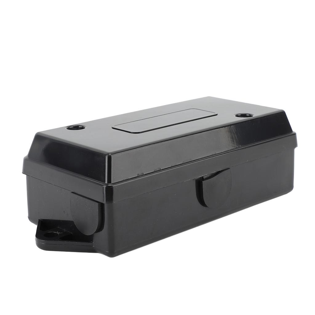 7 Way Electrical Trailer Junction Box Weatherproof 7 Gang Trailer Wire Connector Junction Box for Camper RV Boat Light