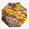 1pc Curious George Umbrella, Sun Protection, And UV Shielding. It Has Eight Sturdy Ribs for Outdoor Use And Perfect Gift