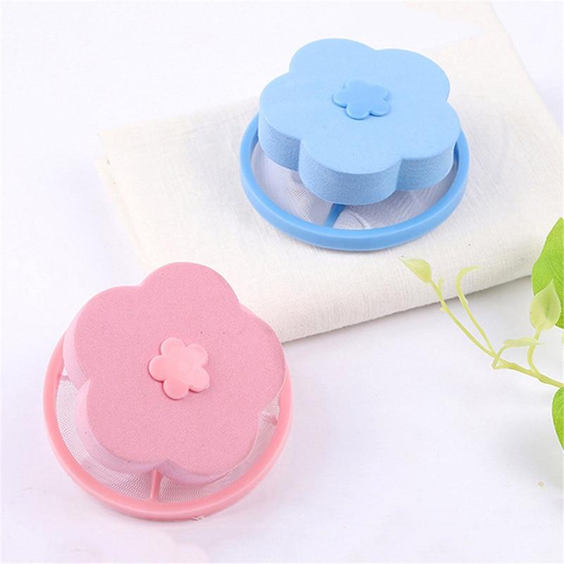 Washing Machine Hair Removal Floating Pet Fluff Filter Reusable Mesh Dirty Collection Bag