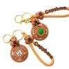 Creative Capybara Spinner Pendant Keychain – Cute Cartoon Car or Schoolbag Decoration Gift