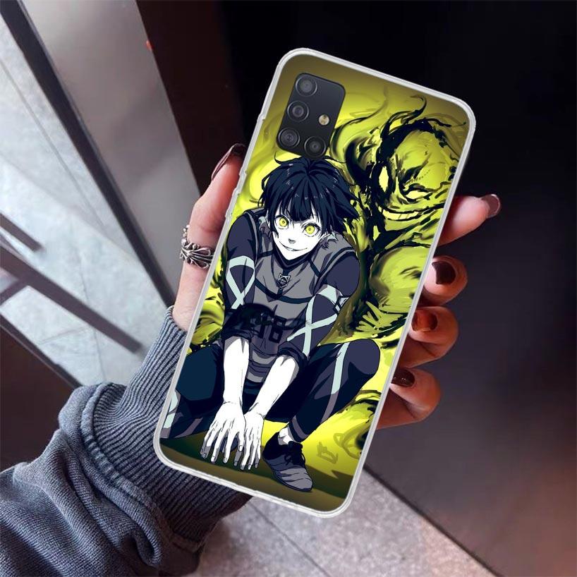 

Blue Lock Bachira Meguru Phone Case For Samsung Galaxy A52 A51 A50S A32 A22 A12 A02S A72 A71 A31 A70 A30S Note 20 Ultra 10 Plus Samsung A12 5G