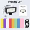 40M IPX8 Underwater LED High Power Flash Light For  SLR Cameras Fill Lamp Diving Video Lights Mount