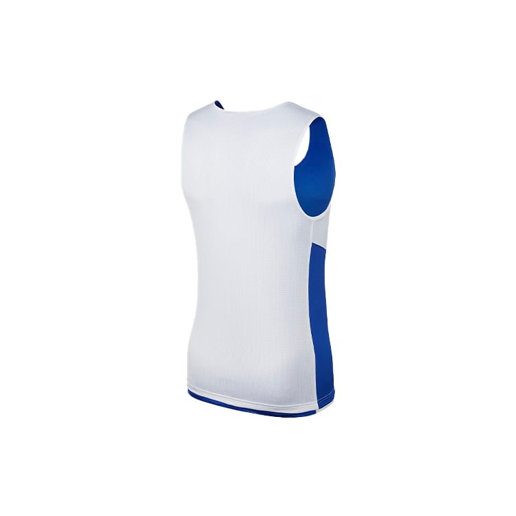 Nike Maillots de Basketball Homme Bleu Coupe Droite Modérée 867767-494