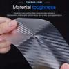 GTIEQ1 Carbon Fiber Car Door Edge Bumper Protector 3D Sticker Tape Wrap Transparent Anti-Scratch Film Vehicle Protect  Waterproof Body