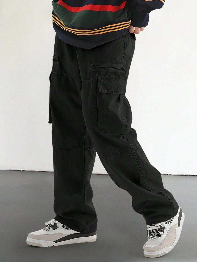 American Retro Versatile Men's Cargo Pants: Street Trend Casual 2025 Bestseller